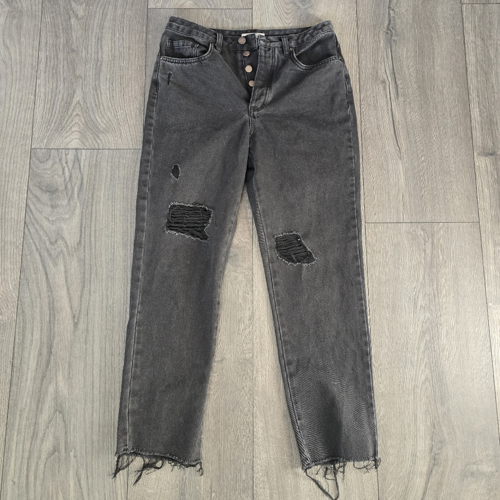 O’Neil Benatar distressed denim jeans. Size 25.